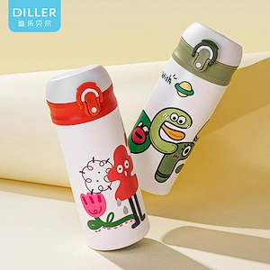 Diller Water Bottle Custom Double Wall Insulated Stainless Steel